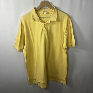 Vintage L.L. Bean Top Men Size Large Cotton Collared Short Sleeve Polo Shirt USA